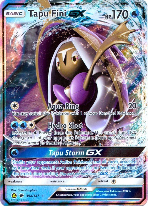 Tapu Fini GX - 39a/147