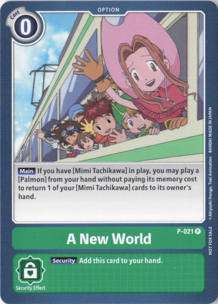 A New World (Special Release Memorial Pack)