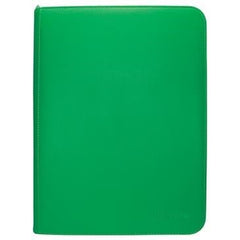 Vivid 9-Pocket Zippered PRO-Binder - Green