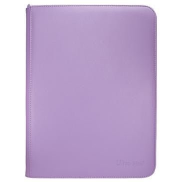 Vivid 9-Pocket Zippered PRO-Binder - Purple
