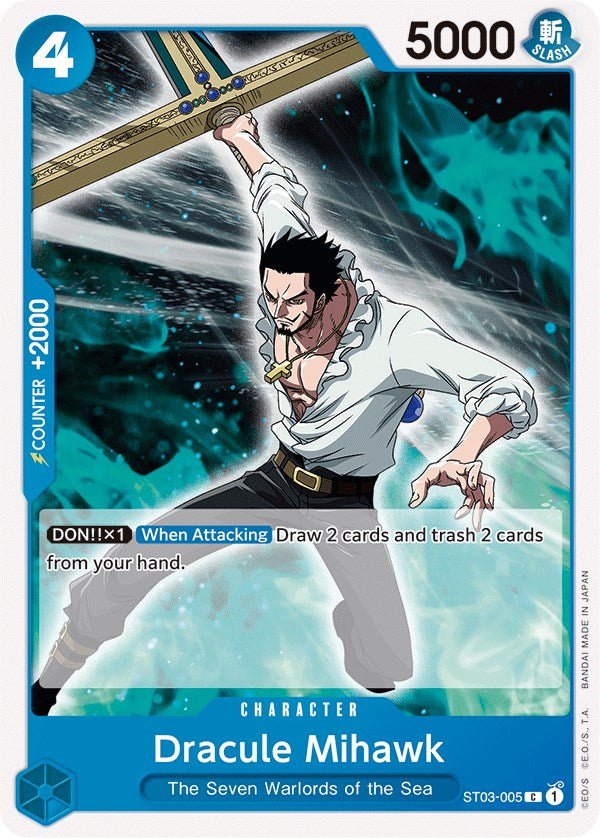 Dracule Mihawk [ST-03 - ST03-005] - Starter Deck 3: The Seven Warlords of The Sea