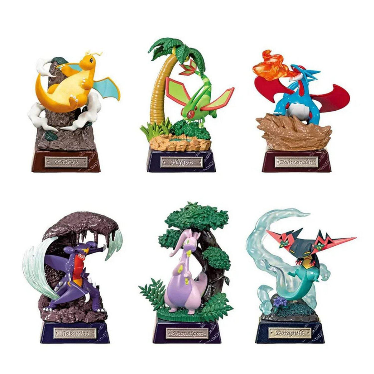 Re-Ment Pokemon Pocket Statue Dragon Type Blind Box - RE-MENT