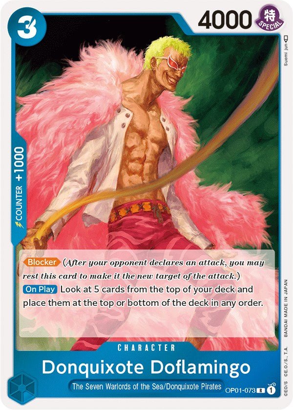 Donquixote Doflamingo (073) [OP01 - OP01-073] - Romance Dawn
