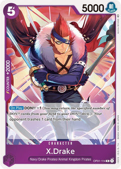 X.Drake (114) [OP01 - OP01-114] - Romance Dawn
