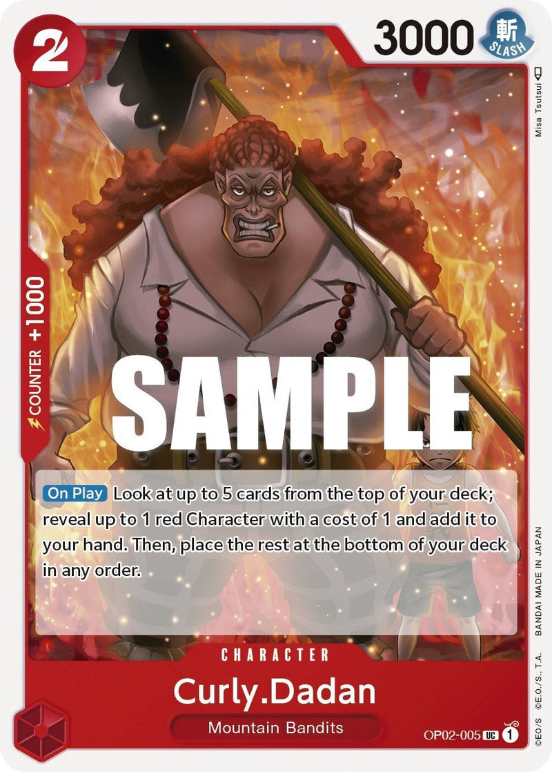 Curly.Dadan [OP02 - OP02-005] - Paramount War