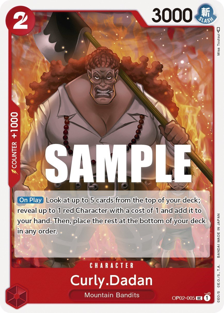 Curly.Dadan [OP02 - OP02-005] - Paramount War