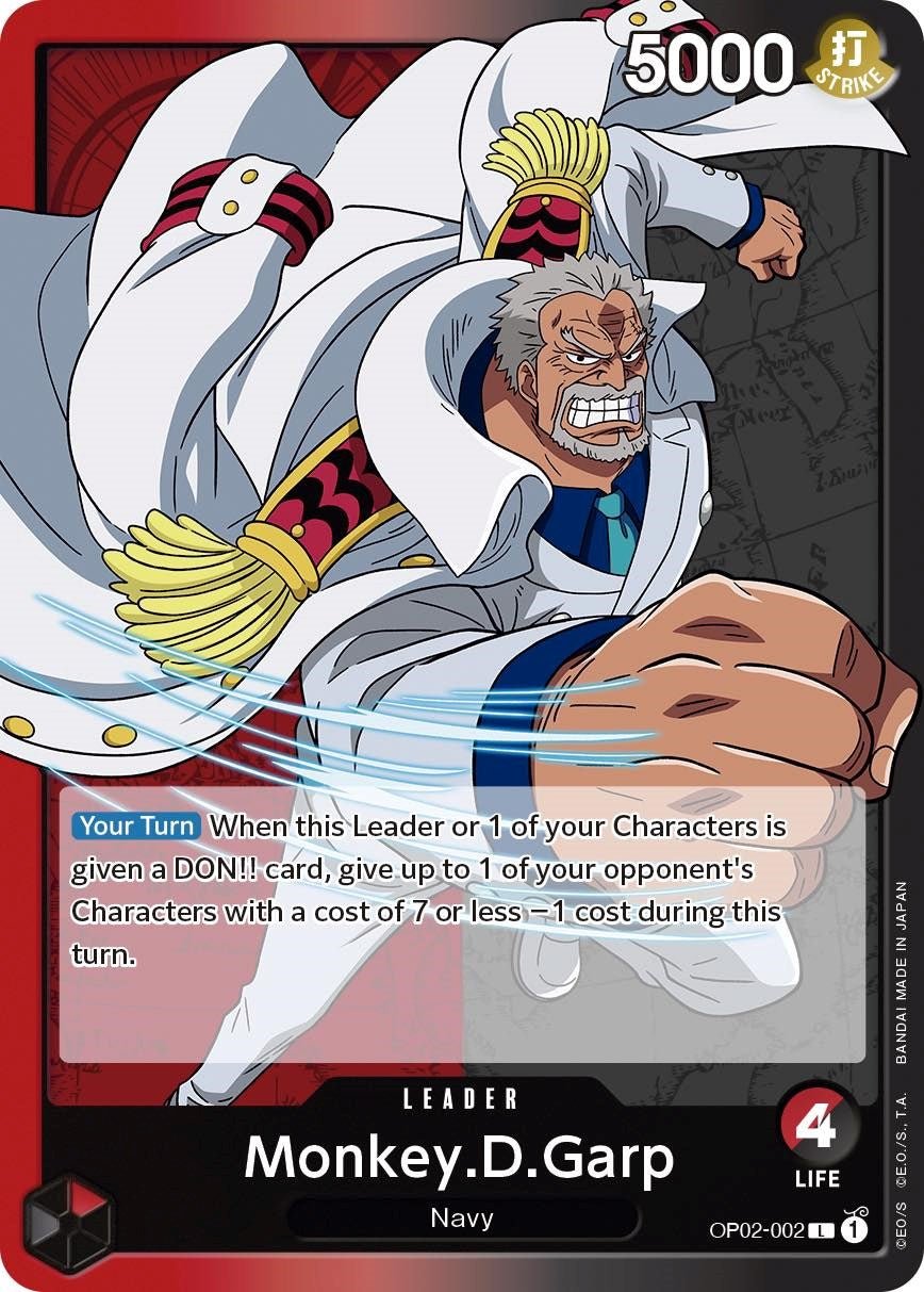 Monkey.D.Garp (002) [OP02 - OP02-002] - Paramount War