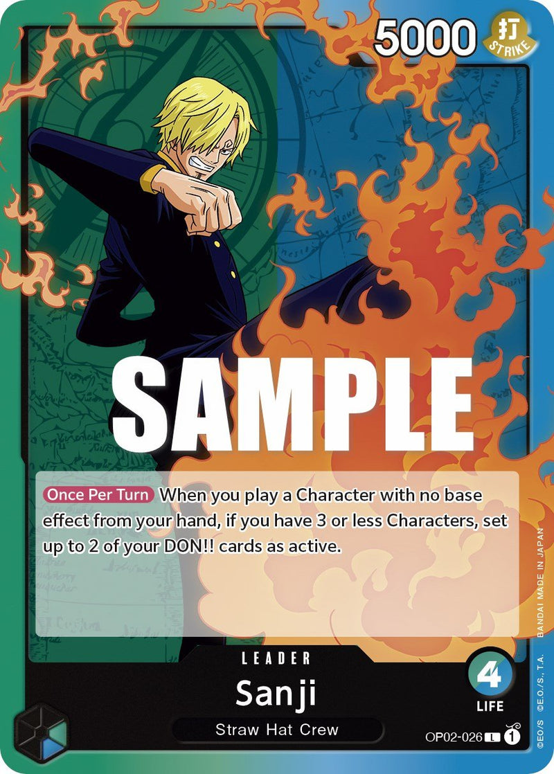 Sanji [OP02 - OP02-026] - Paramount War