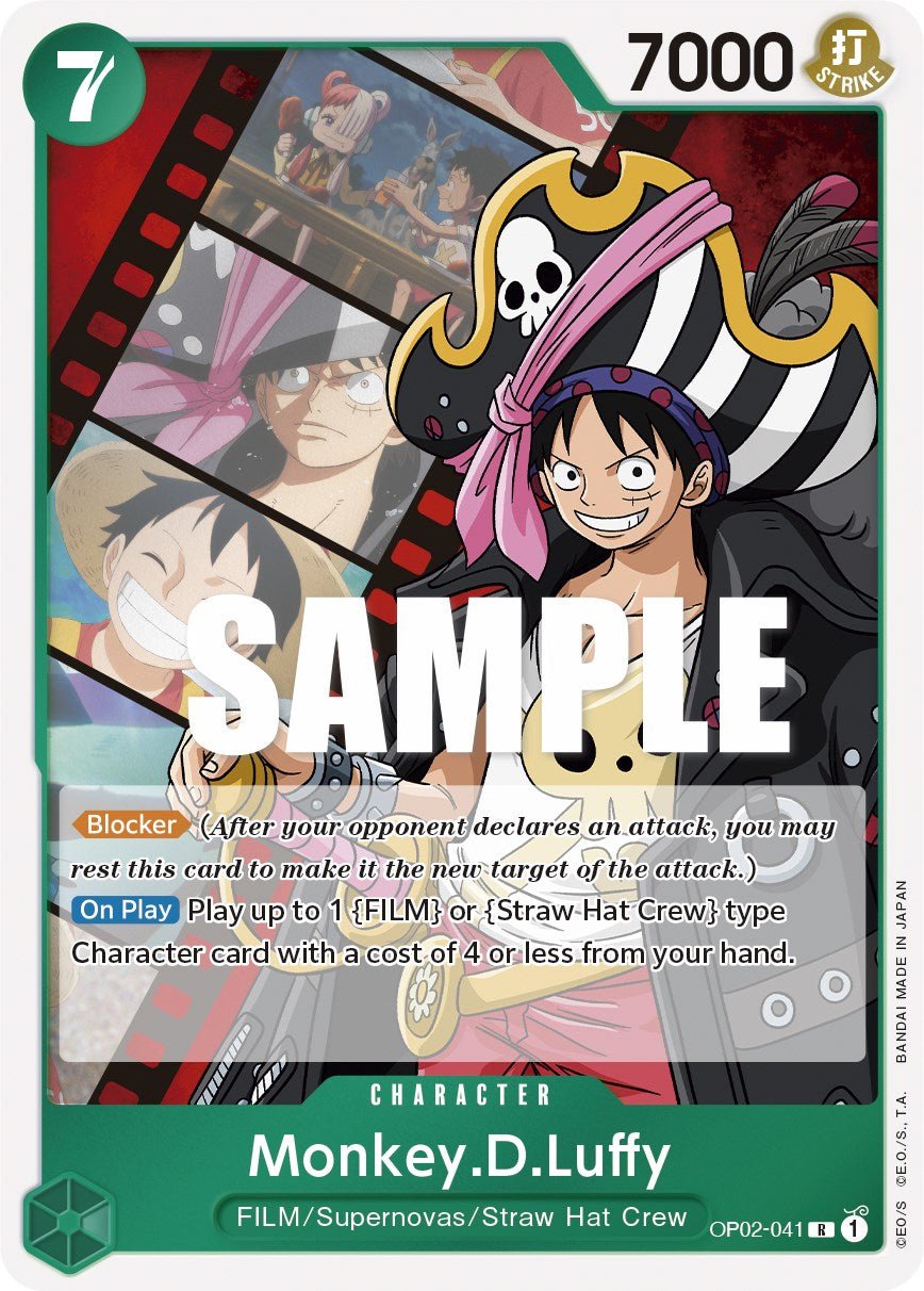 Monkey.D.Luffy (041) [OP02 - OP02-041] - Paramount War