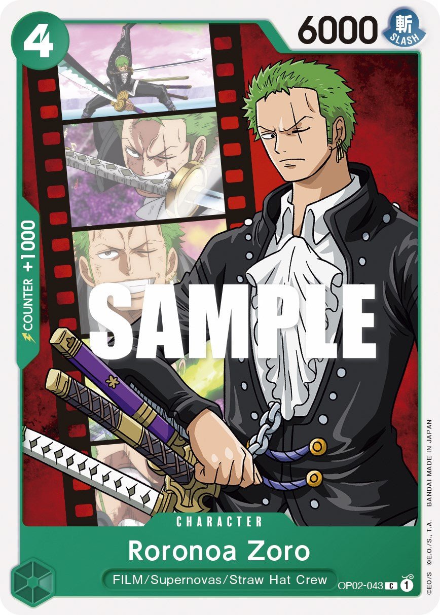 Roronoa Zoro [OP02 - OP02-043] - Paramount War