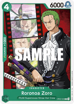 Roronoa Zoro [OP02 - OP02-043] - Paramount War