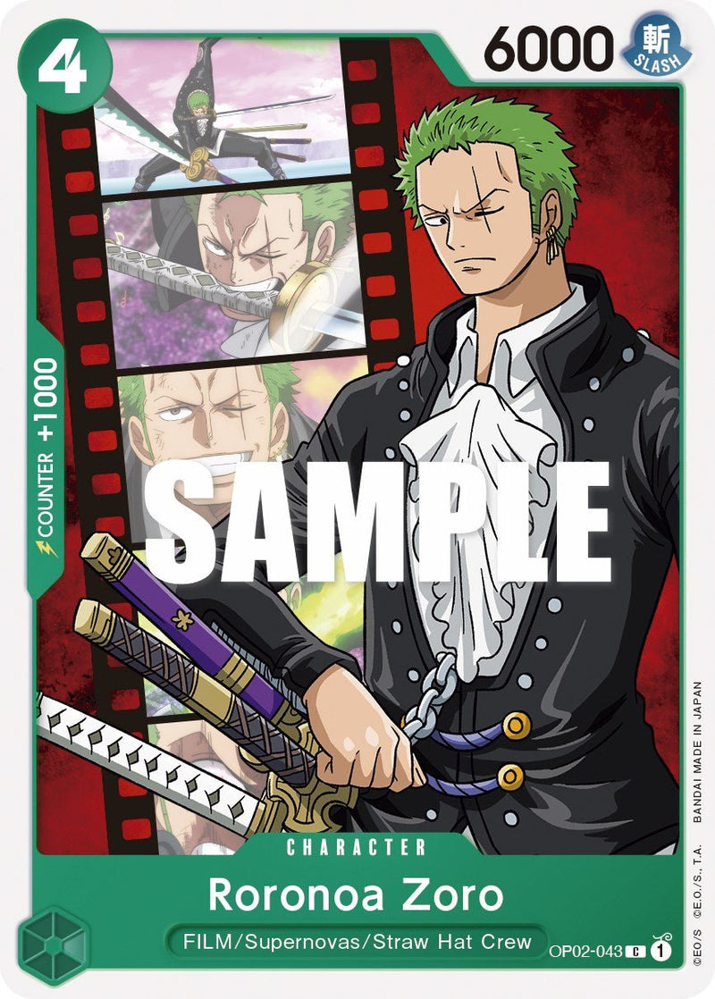 Roronoa Zoro [OP02 - OP02-043] - Paramount War