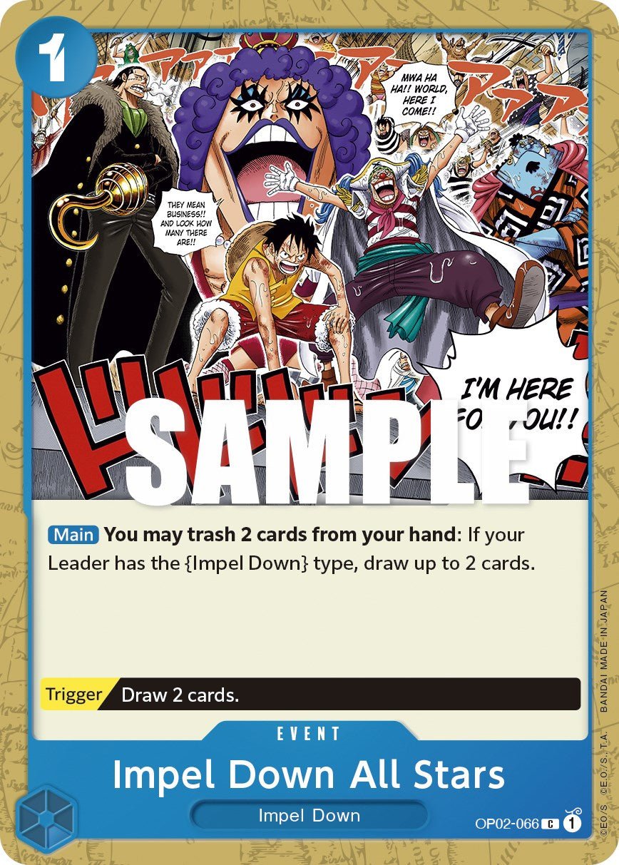 Impel Down All Stars [OP02 - OP02-066] - Paramount War
