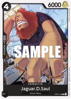 Jaguar.D.Saul [OP02 - OP02-109] - Paramount War
