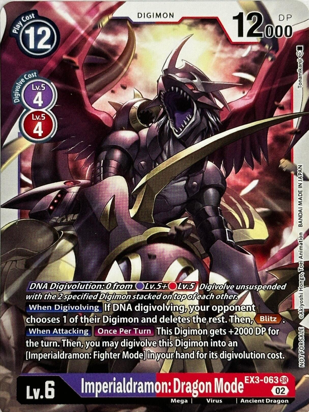 Imperialdramon: Dragon Mode
