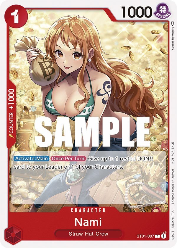 Nami (Tournament Pack Vol. 3) [Participant] [OP-PR - ST01-007] Promo - Bandai