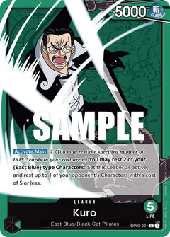 Kuro [OP03 - OP03-021] - Pillars of Strength