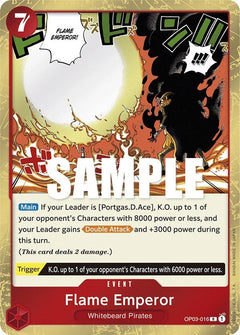 Flame Emperor [OP03 - OP03-016] - Pillars of Strength