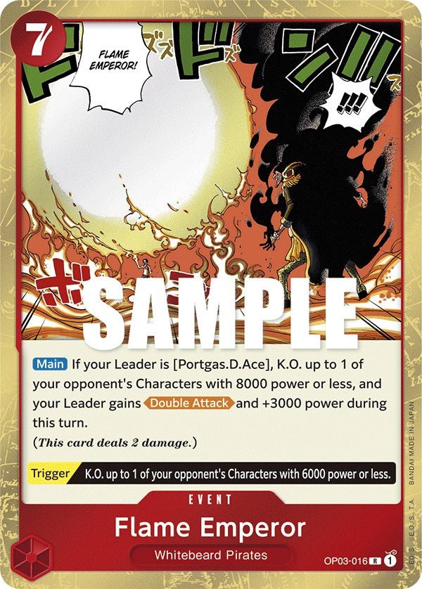 Flame Emperor [OP03 - OP03-016] - Pillars of Strength