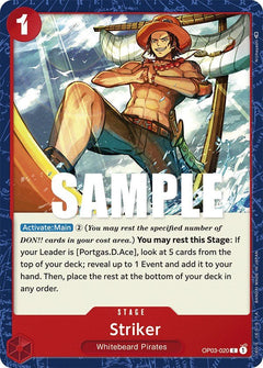 Striker [OP03 - OP03-020] - Pillars of Strength