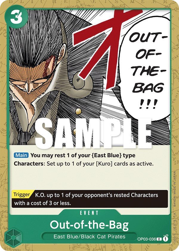 Out-of-the-Bag [OP03 - OP03-036] - Pillars of Strength