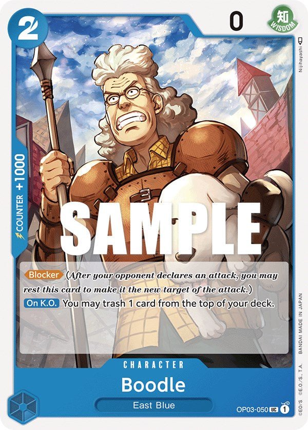 Boodle [OP03 - OP03-050] - Pillars of Strength