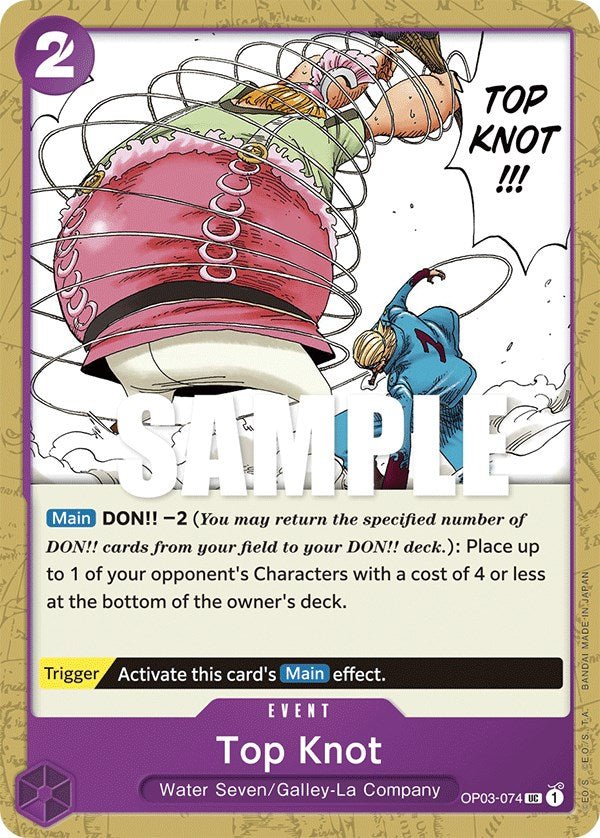 Top Knot [OP03 - OP03-074] - Pillars of Strength