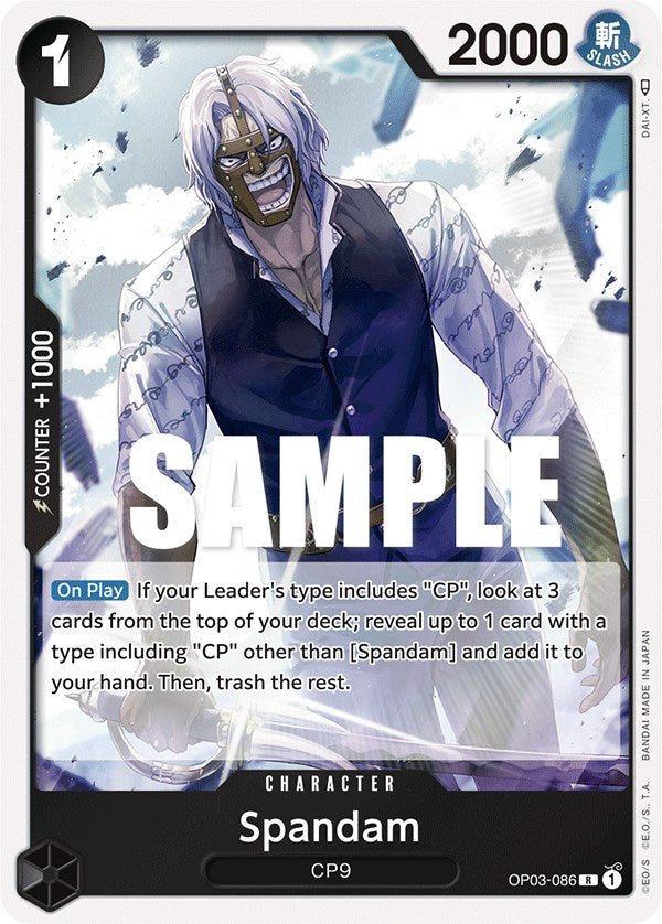 Spandam [OP03 - OP03-086] - Pillars of Strength