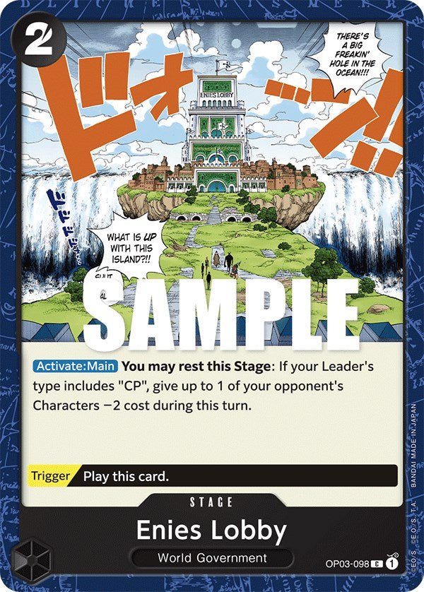 Enies Lobby [OP03 - OP03-098] - Pillars of Strength