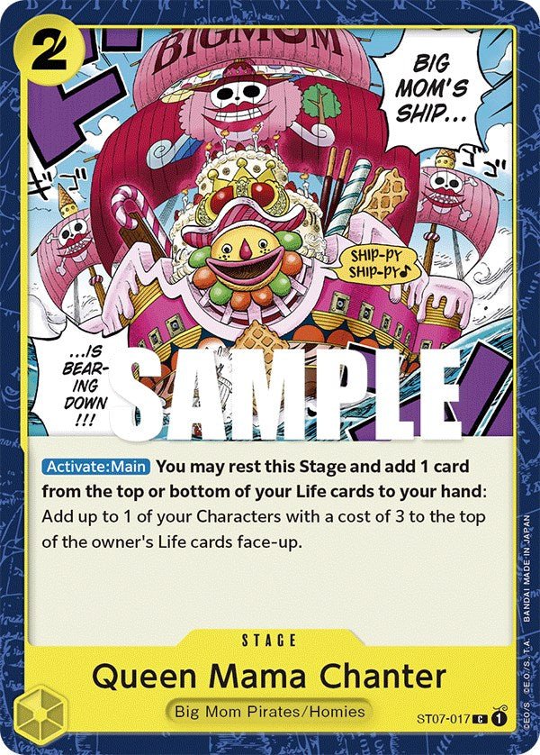 Queen Mama Chanter [ST-07 - ST07-017] - Starter Deck 7: Big Mom Pirates