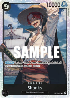 Shanks [ST-08 - ST08-005] Super Rare - Bandai