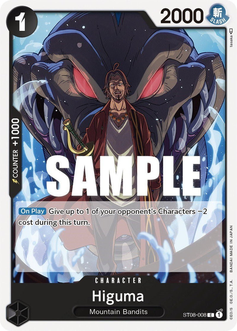 Higuma [ST-08 - ST08-008] - Starter Deck 8: Monkey.D.Luffy