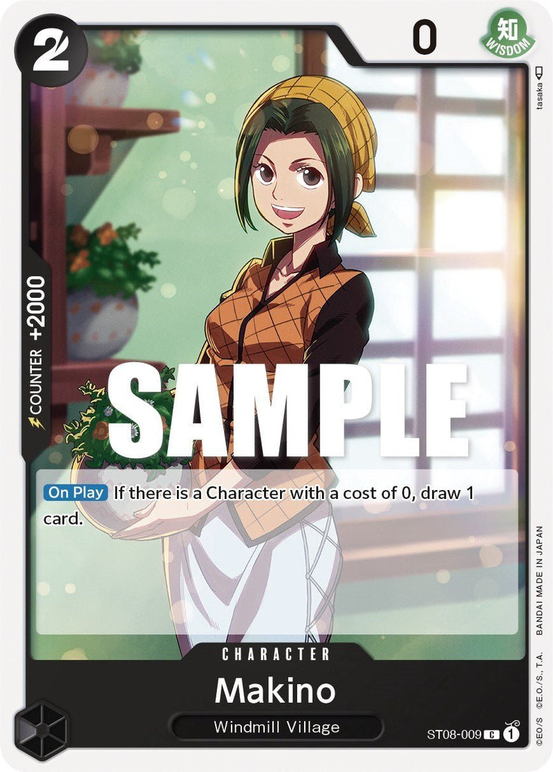 Makino [ST-08 - ST08-009] - Starter Deck 8: Monkey.D.Luffy