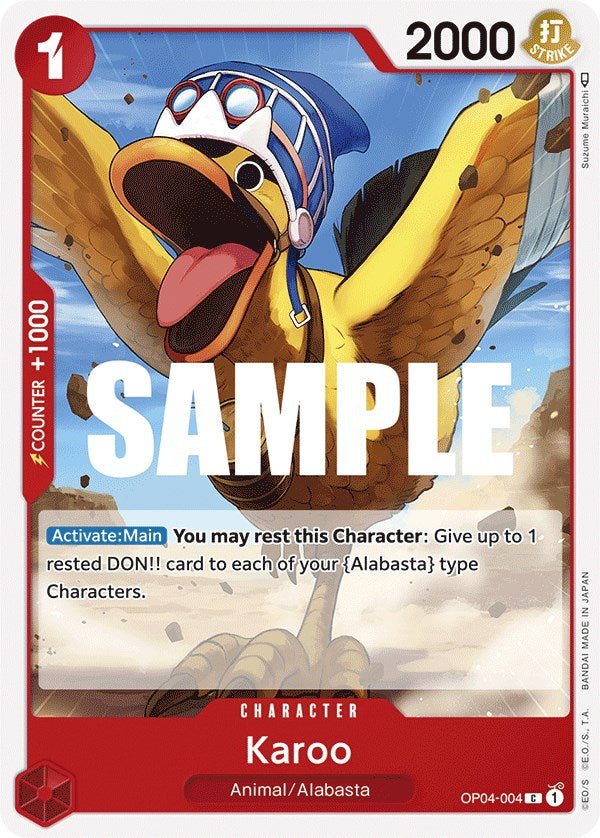 Karoo [OP04 - OP04-004] - Kingdoms of Intrigue