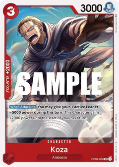 Koza [OP04 - OP04-006] - Kingdoms of Intrigue