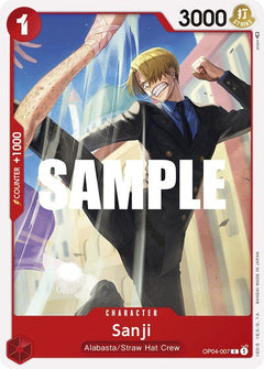 Sanji (007) [OP04 - OP04-007] - Kingdoms of Intrigue