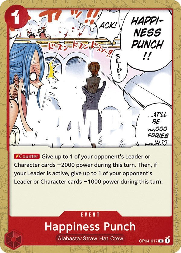 Happiness Punch [OP04 - OP04-017] - Kingdoms of Intrigue