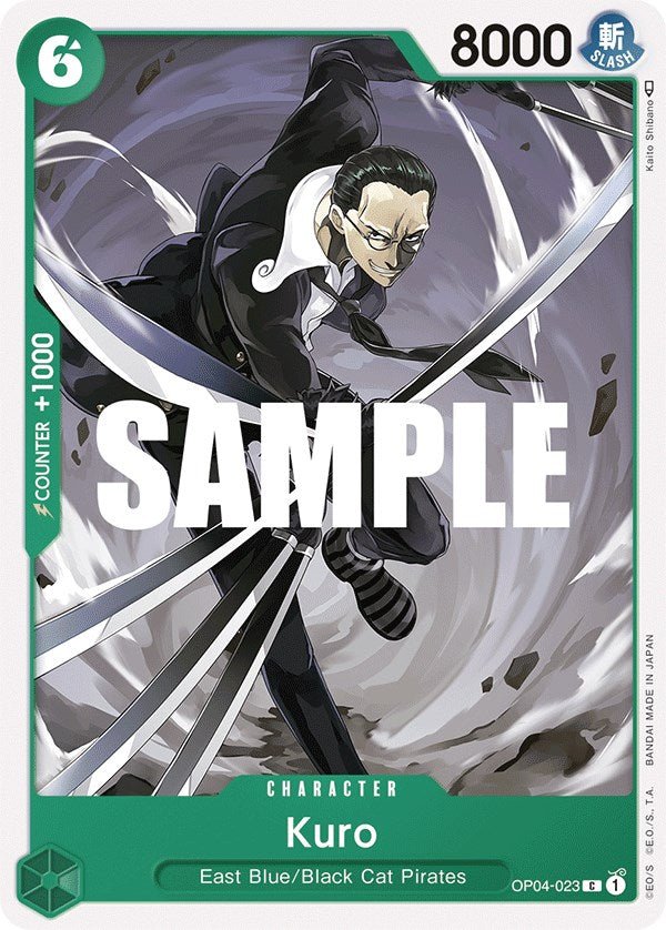 Kuro [OP04 - OP04-023] - Kingdoms of Intrigue