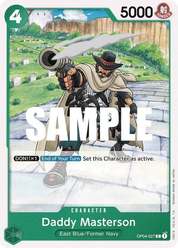Daddy Masterson [OP04 - OP04-027] - Kingdoms of Intrigue