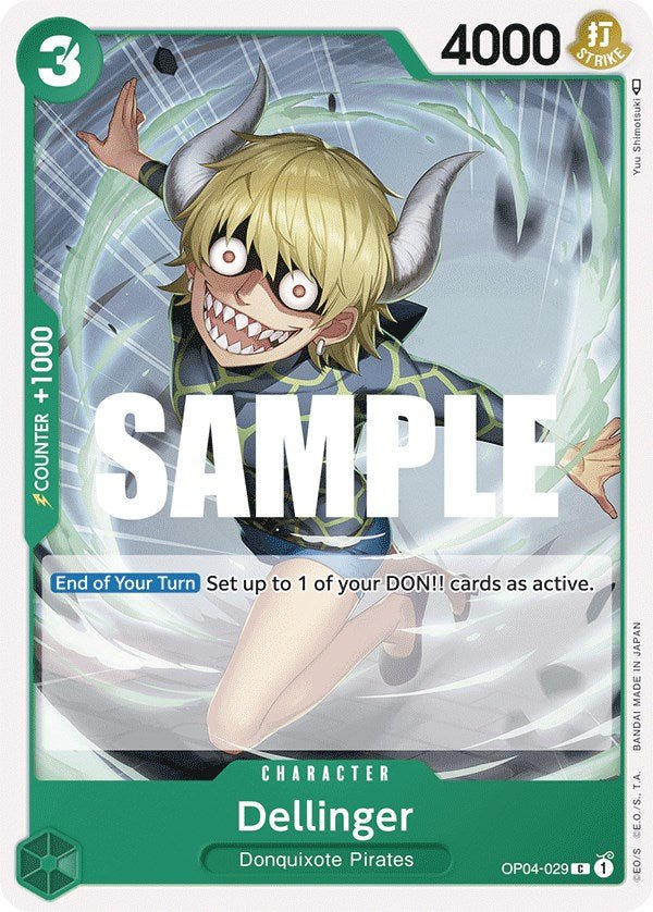 Dellinger [OP04 - OP04-029] - Kingdoms of Intrigue