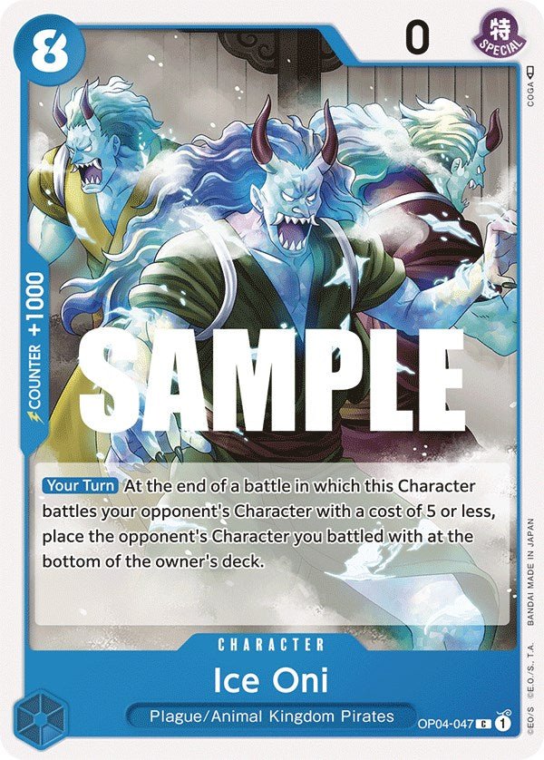 Ice Oni [OP04 - OP04-047] - Kingdoms of Intrigue