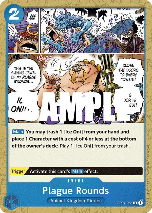 Plague Rounds [OP04 - OP04-055] - Kingdoms of Intrigue