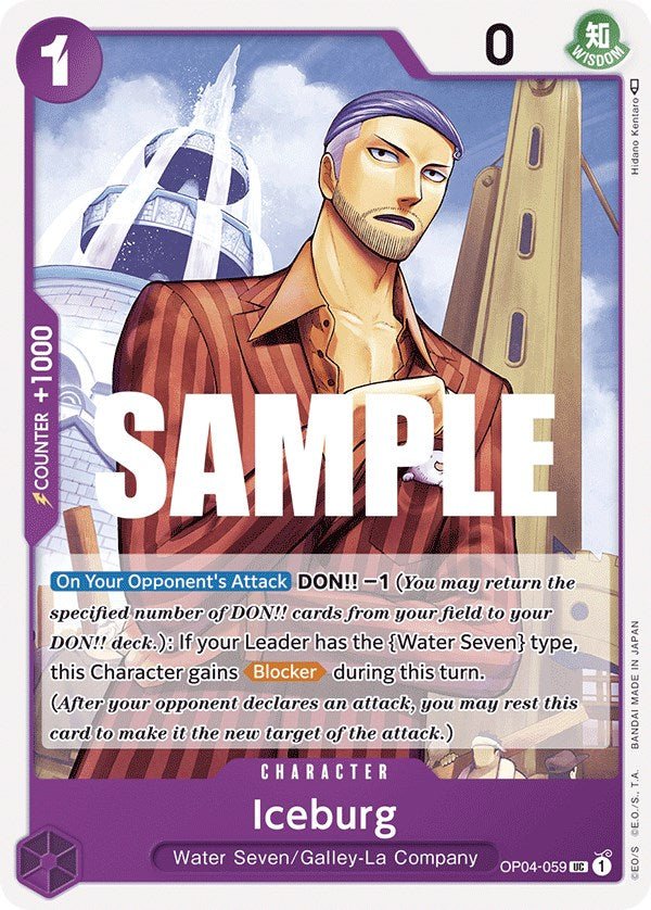 Iceburg [OP04 - OP04-059] - Kingdoms of Intrigue