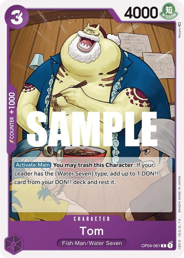 Tom [OP04 - OP04-061] - Kingdoms of Intrigue