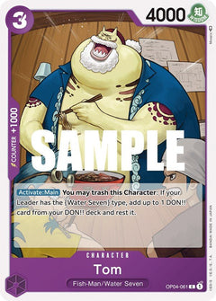 Tom [OP04 - OP04-061] - Kingdoms of Intrigue