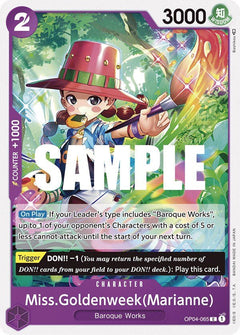 Miss.Goldenweek(Marianne) [OP04 - OP04-065] - Kingdoms of Intrigue