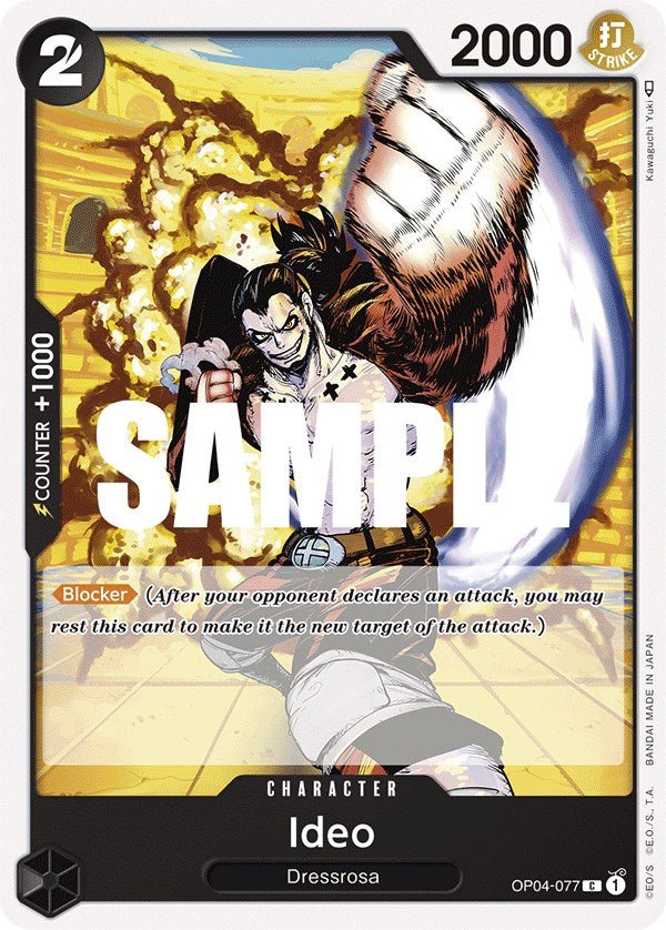 Ideo [OP04 - OP04-077] - Kingdoms of Intrigue