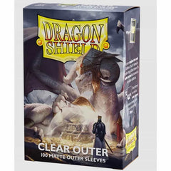 Dragon Shield Matte Outer Sleeves - Clear (100-Pack) [0] - Dragon Shield Card Sleeves