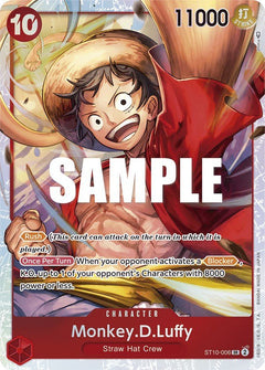 Monkey.D.Luffy (006) [ST-10 - ST10-006] Super Rare - Bandai