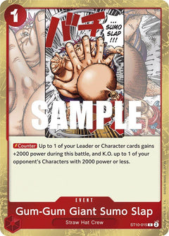 Gum-Gum Giant Sumo Slap [ST-10 - ST10-015] Common - Bandai